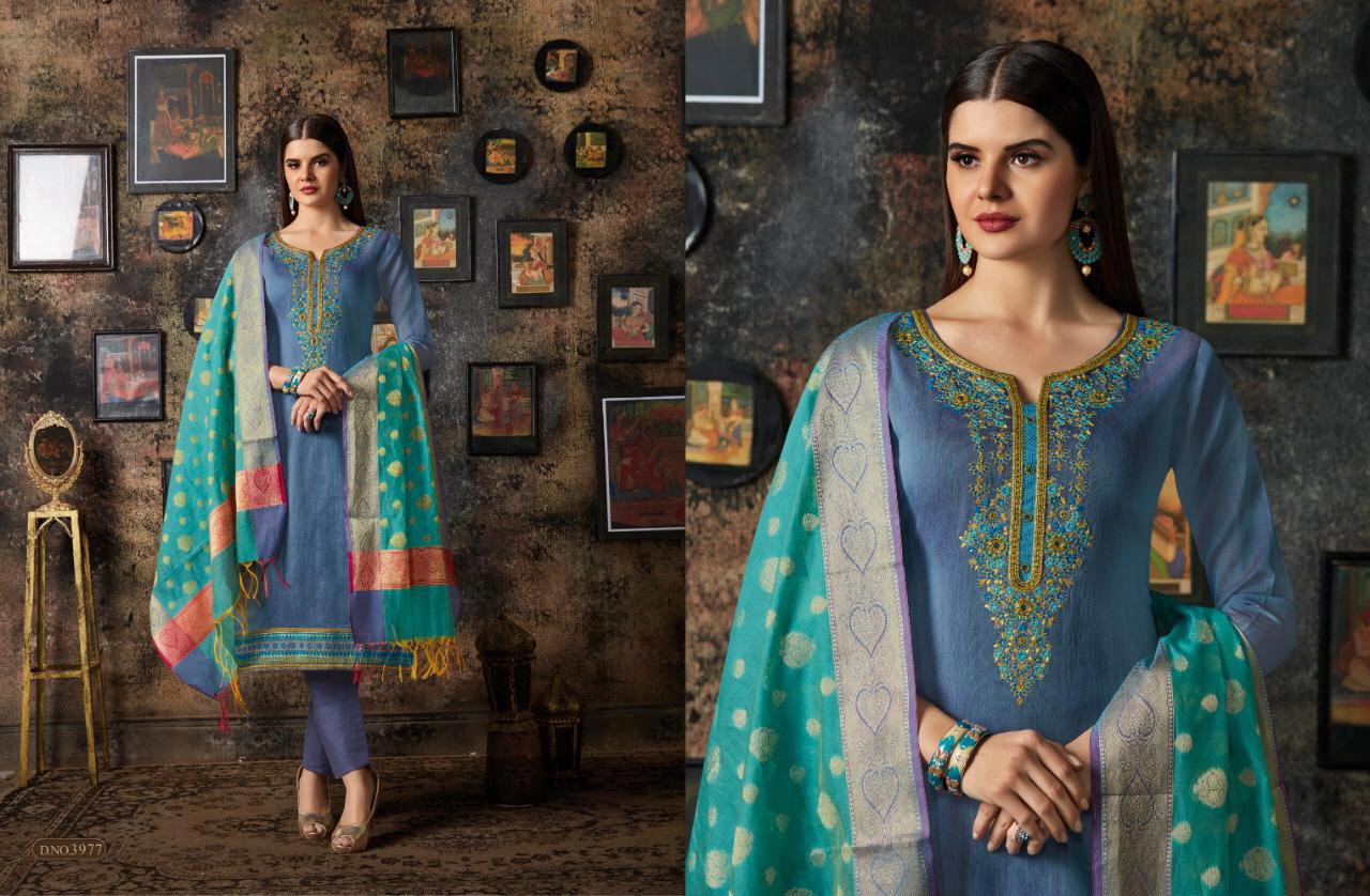 Aabhushan Vol-4 Kessi Fabrics Embroidery Dress Material Aabhushan Vol-4 Kessi Fabrics Embroidery Dress Material